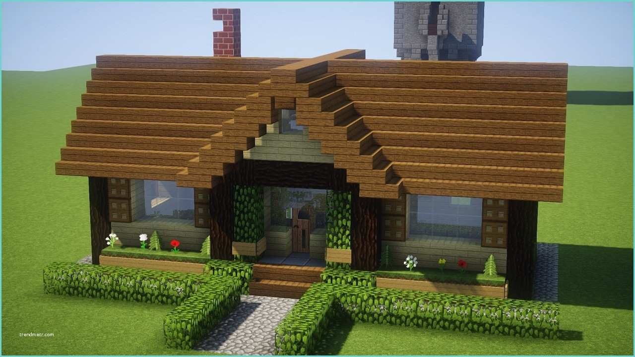 Casas De Madera Para Minecraft Minecraft Tutorial Casa RÚstica 1 ‹ Manya ›