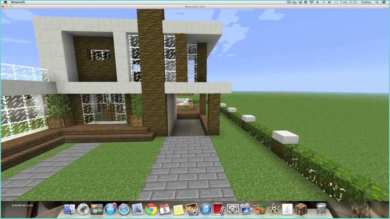 Casas De Madera Para Minecraft O Hacer Una Linda Casa Moderna En Minecraft Pt1