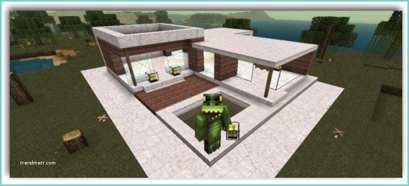 Casas Modernas En Minecraft Pe La Mejor Casa Moderna De Minecraft Pe 3d