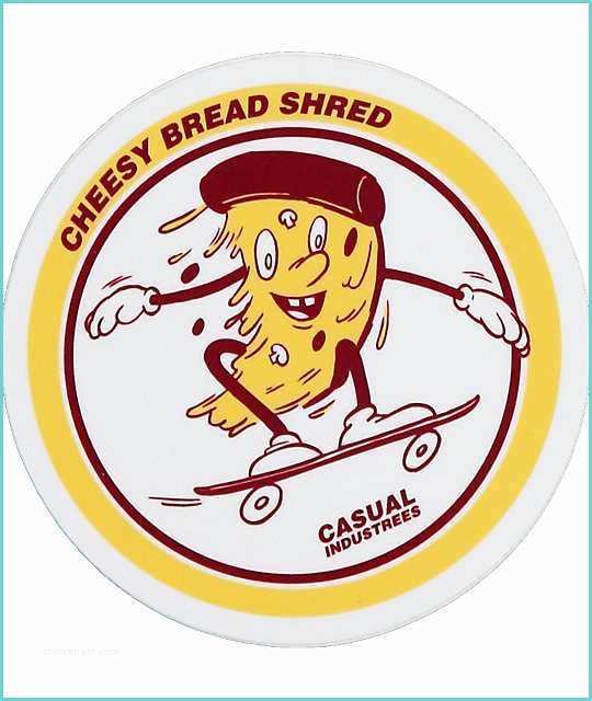 Casual Industrees Stickers Casual Industrees Pizza Shred Sticker