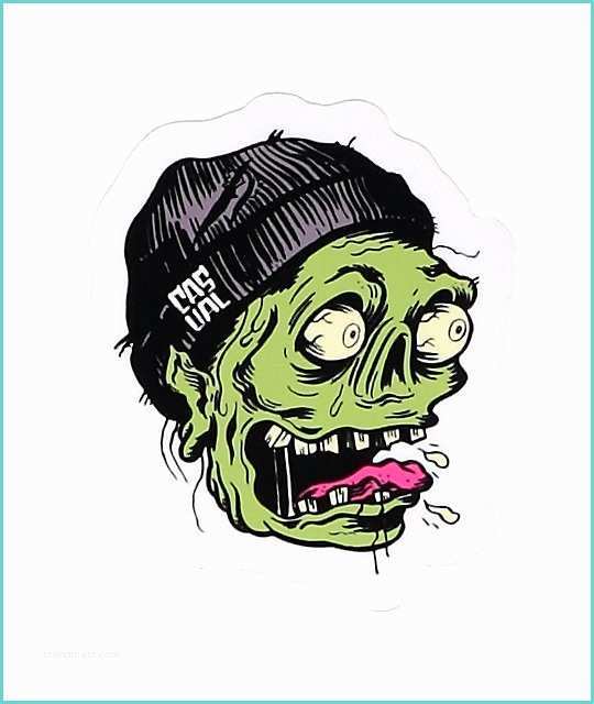 Casual Industrees Stickers Casual Industrees Zombie Cough Sticker