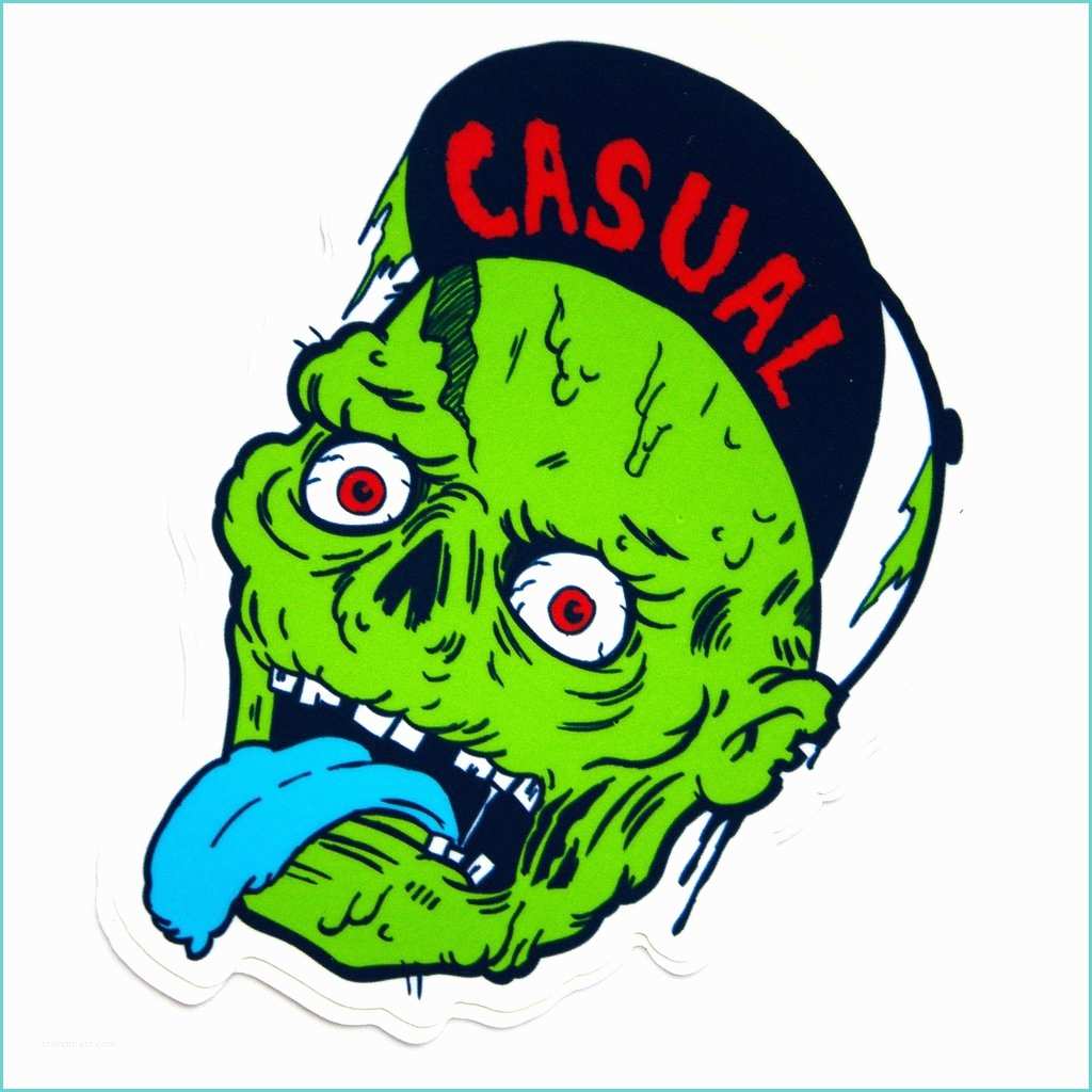 Casual Industrees Stickers Zombie – Casual Industrees