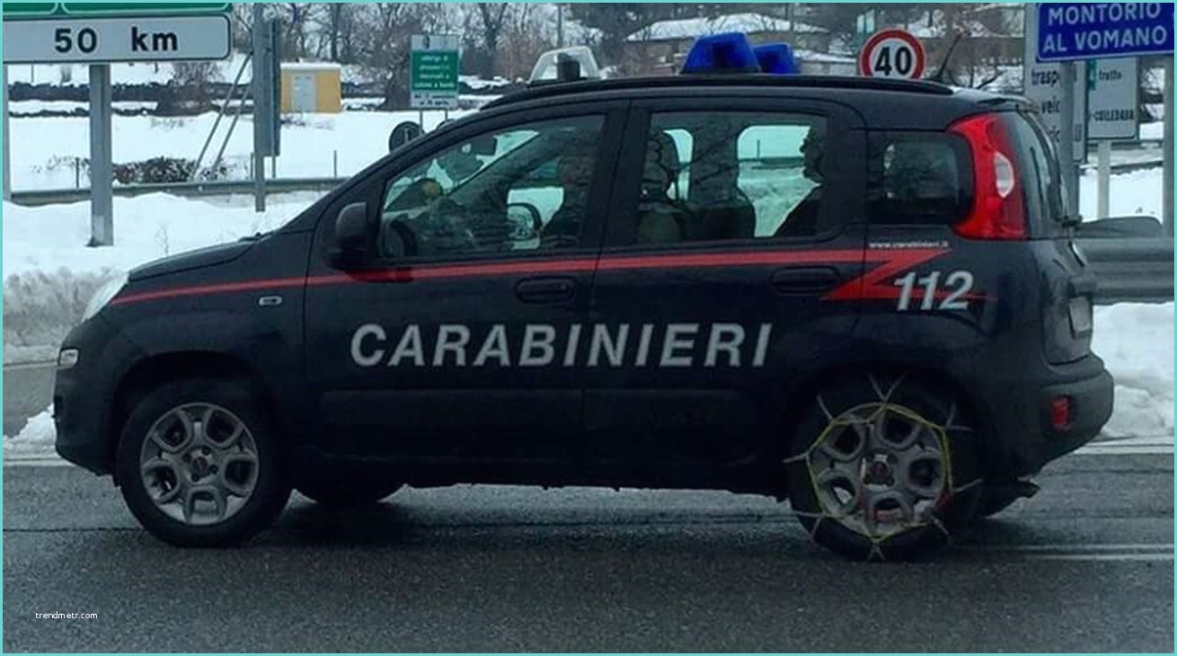 Catene Per La Macchina Fiat Panda 4x4 Carabinieri