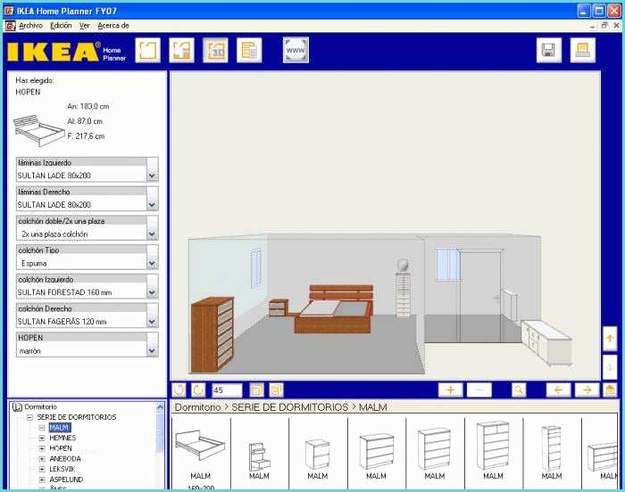 Cedreo Home Planner Crack Ikea Home Planner Bedroom Diseña Dormitorios 3d