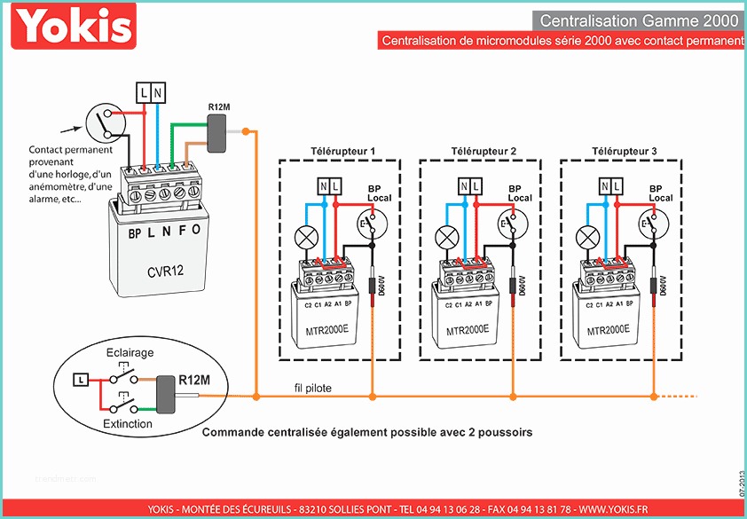 Centraliser Volet Roulant Accessoires Pour Circuits D éclairage Et Centralisation D