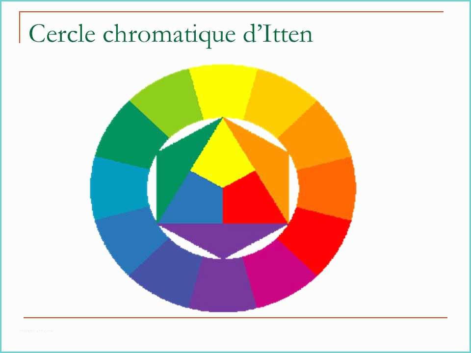 Cercle Chromatique Des Couleurs Imprimer La Théorie Des Couleurs D’itten Ppt Video Online Télécharger