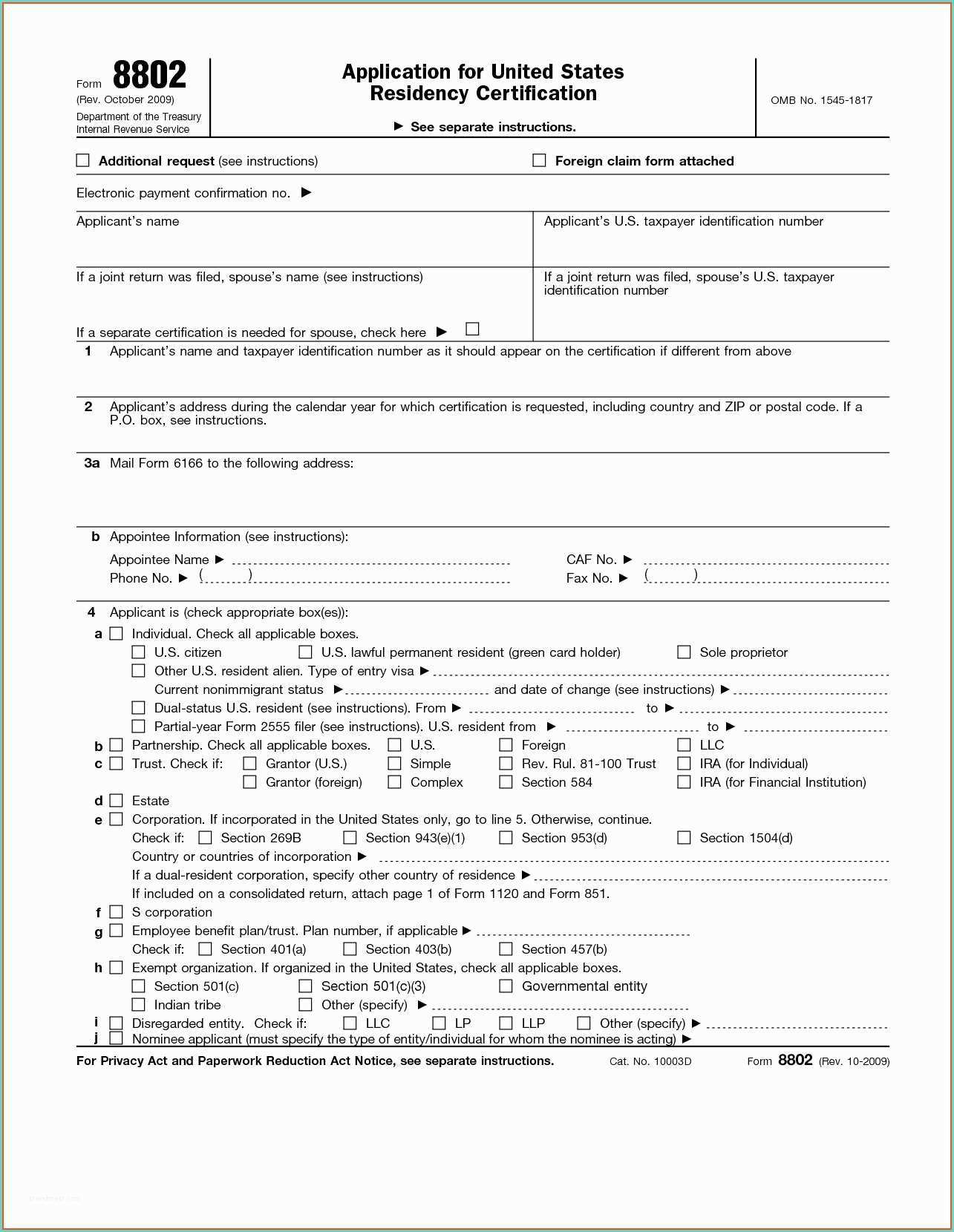 Certificate Of Residency Sample Tax Residency Certificate Usa Sample