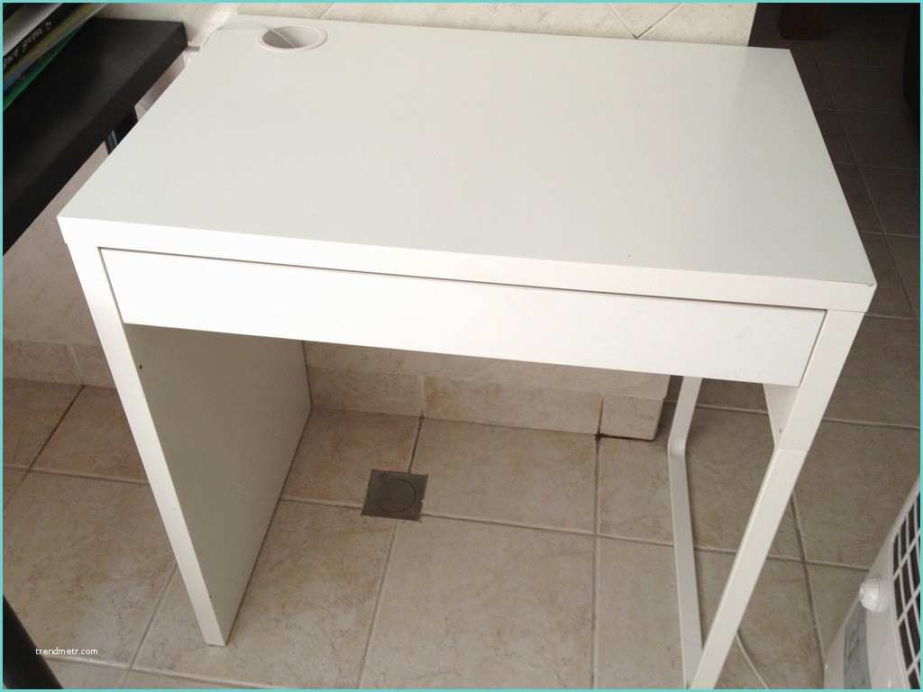 Cest Moche Mais Cest Pratique 94 Micke Desk White Ikea Satukis Info Avec Gorgeous Design