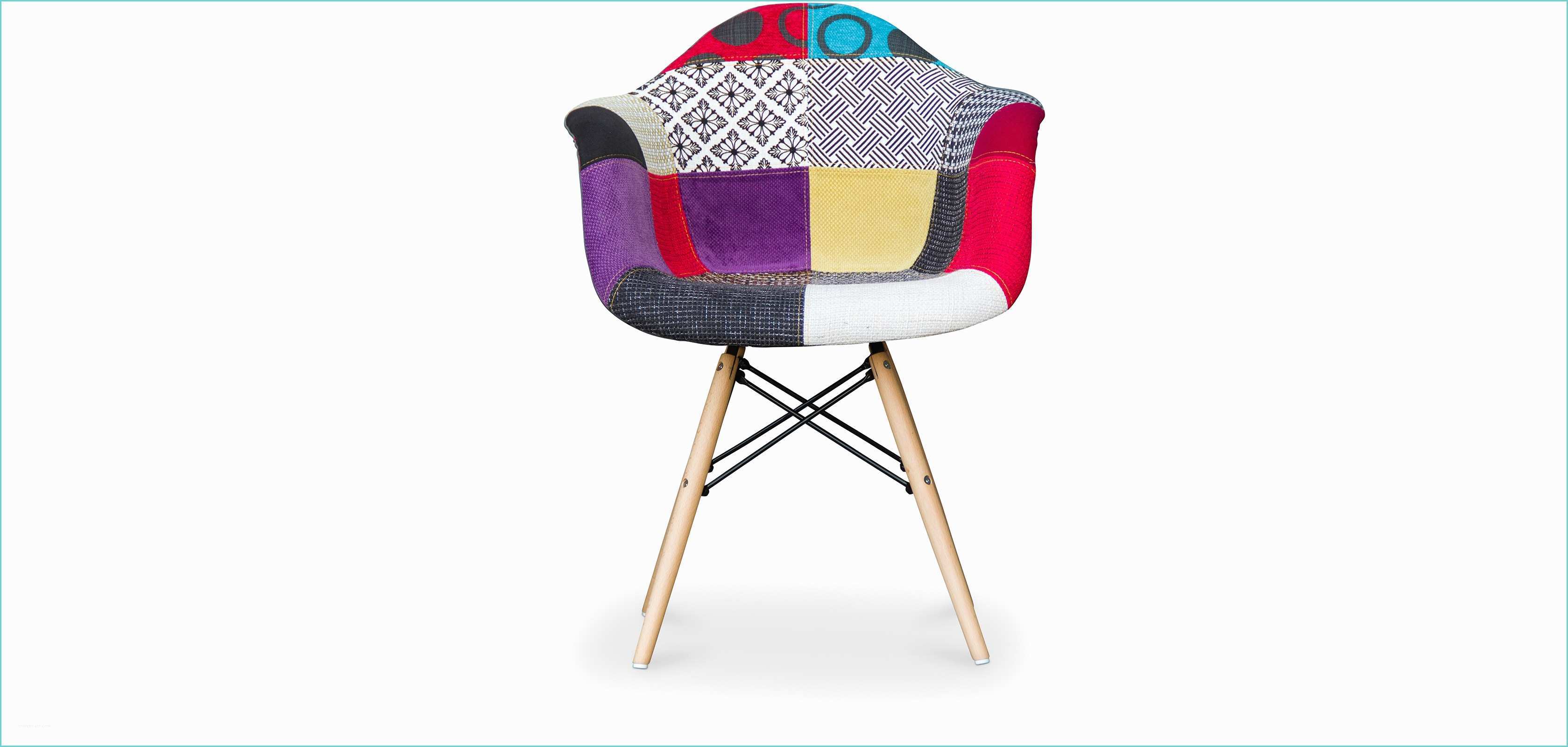 Chaise Charles Eames Pas Cher Chaise Darwin Patchwork Pas Cher