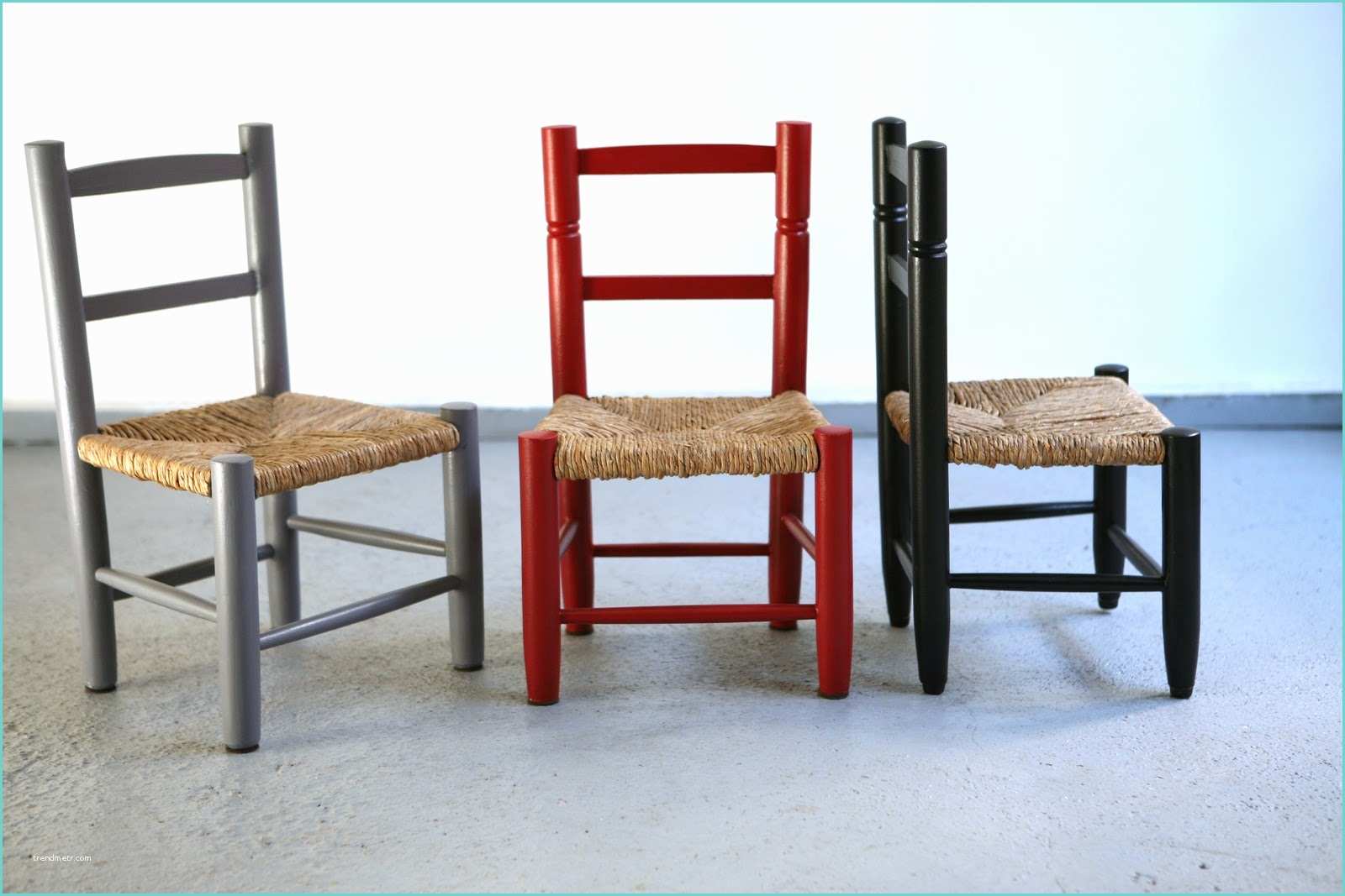 Chaise En Paille Moderne Baos Chaise En Paille 3 Couleurs