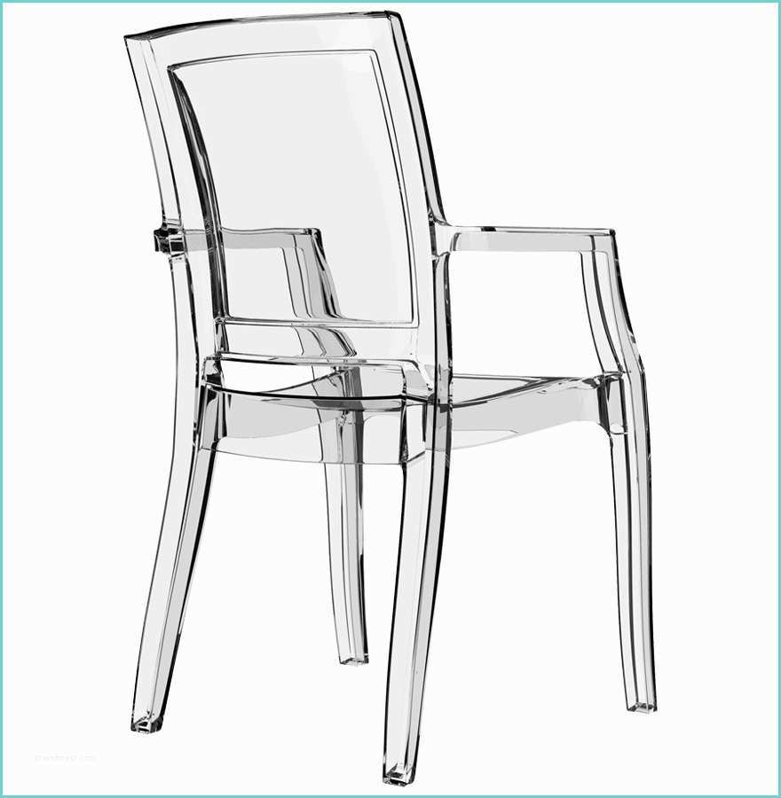Chaise En Plastique Transparente Chaise Design Nala En Matière Plastique Transparente