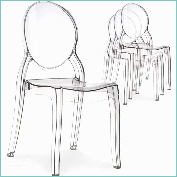 Chaise En Plexiglas Ikea Lot De 4 Chaises Diva Plexi Transparent Achat Vente
