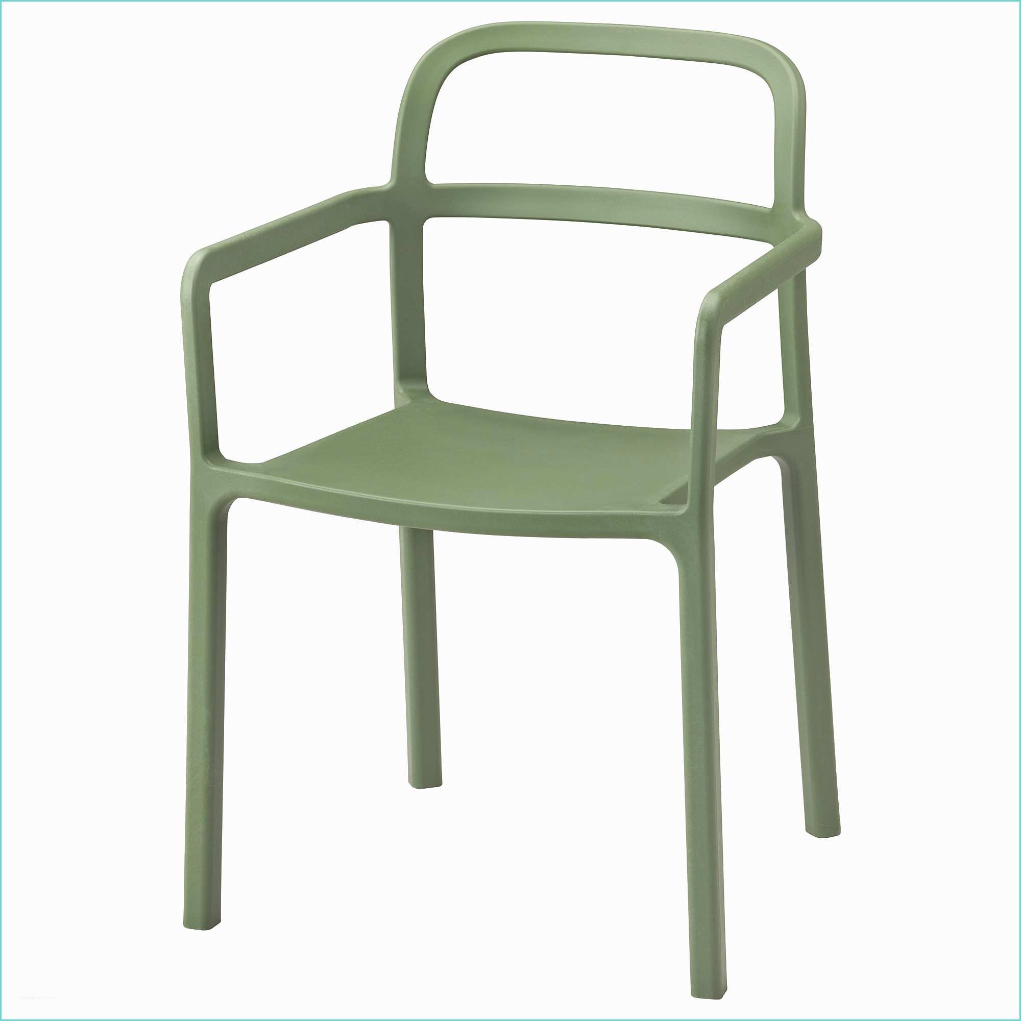 Chaise En Plexiglas Ikea Ypperlig Chair with Armrests In Outdoor Green Ikea