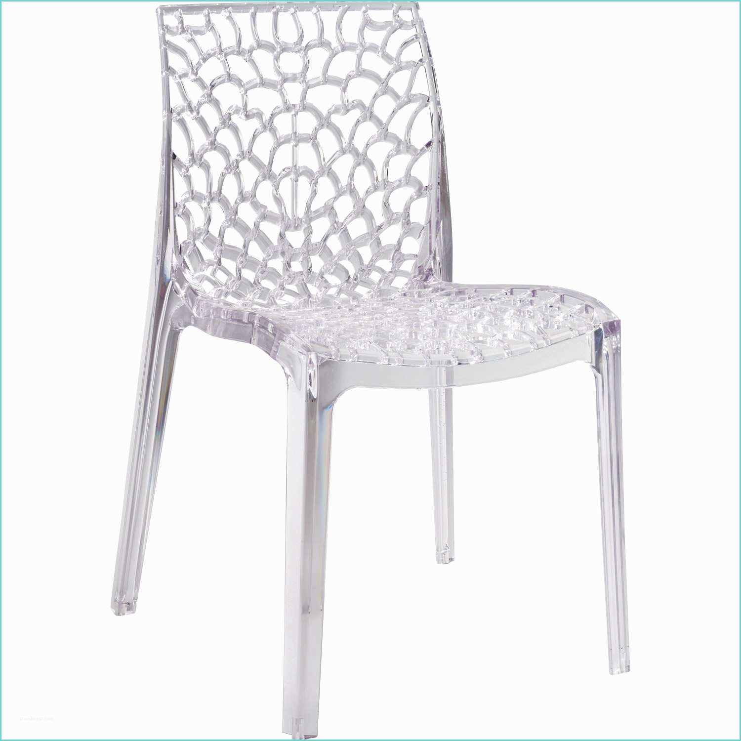 Chaise Ikea Blanche Chaise De Jardin En Polycarbonate Grafik Lux Transparent