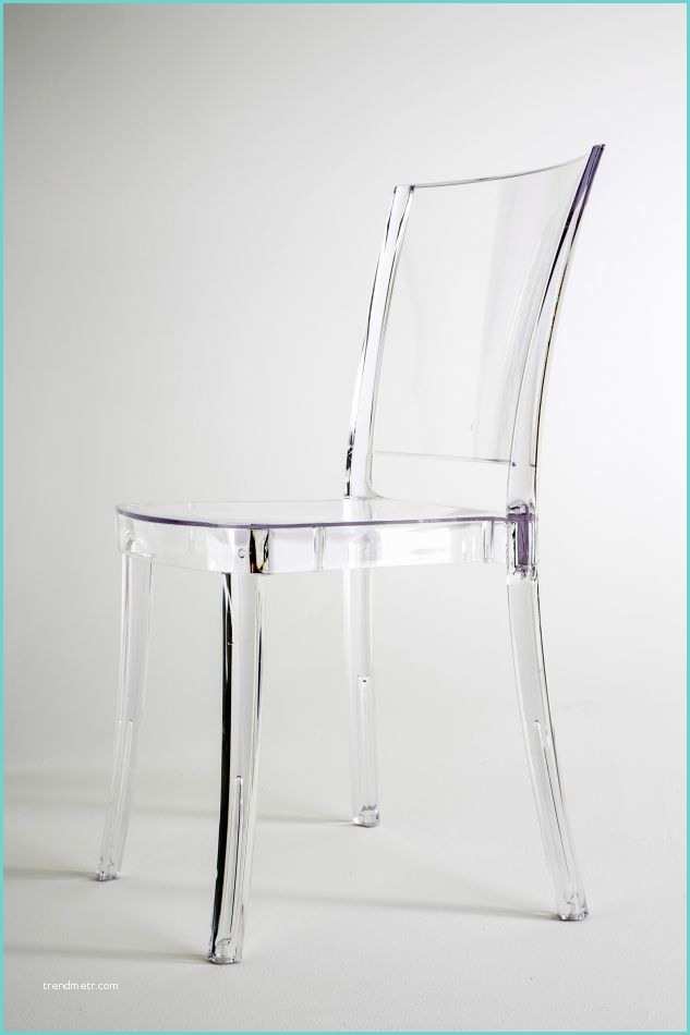 Chaise Pliante Transparente Chaise Transparente Polycarbonate Lucienne Neutre