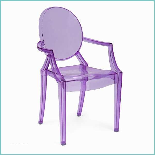 Chaise Starck Louis Ghost Style Purple Louis Ghost Armchair