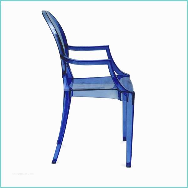 Chaise Starck Louis Ghost Style Royal Blue Louis Ghost Armchair