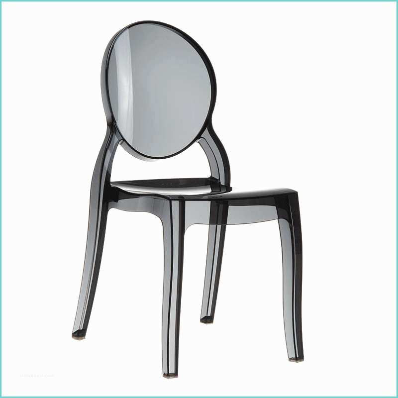 Chaises Plexi Transparentes Chaise De Style En Polycarbonate Transparent Elizabeth
