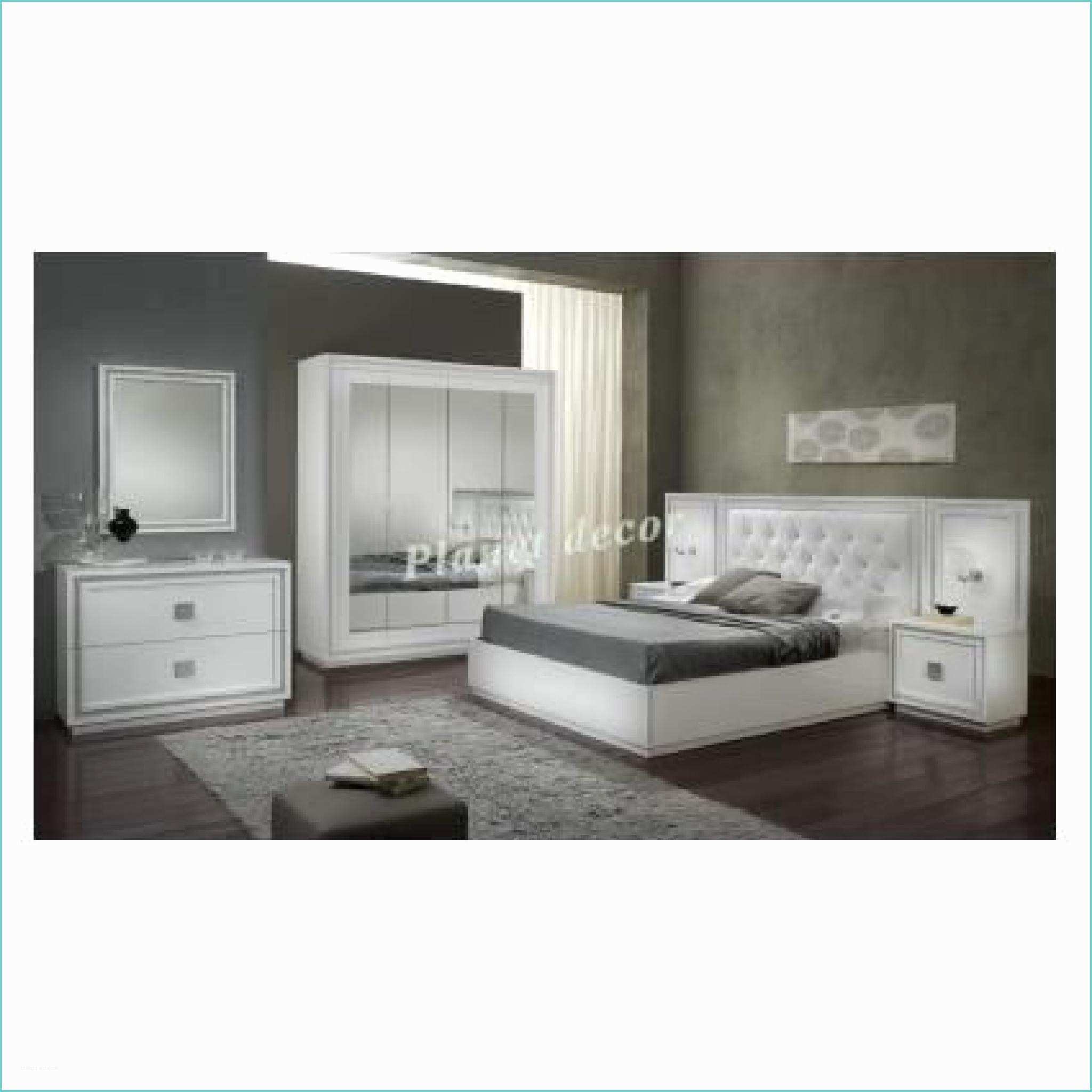 Chambre A Coucher Complete Chambre à Coucher Plete Model Kristel Blanc Achat