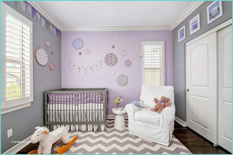 Chambre Fille Violet Et Blanc Chambre Bébé Fille 50 Idées De Déco Et Aménagement