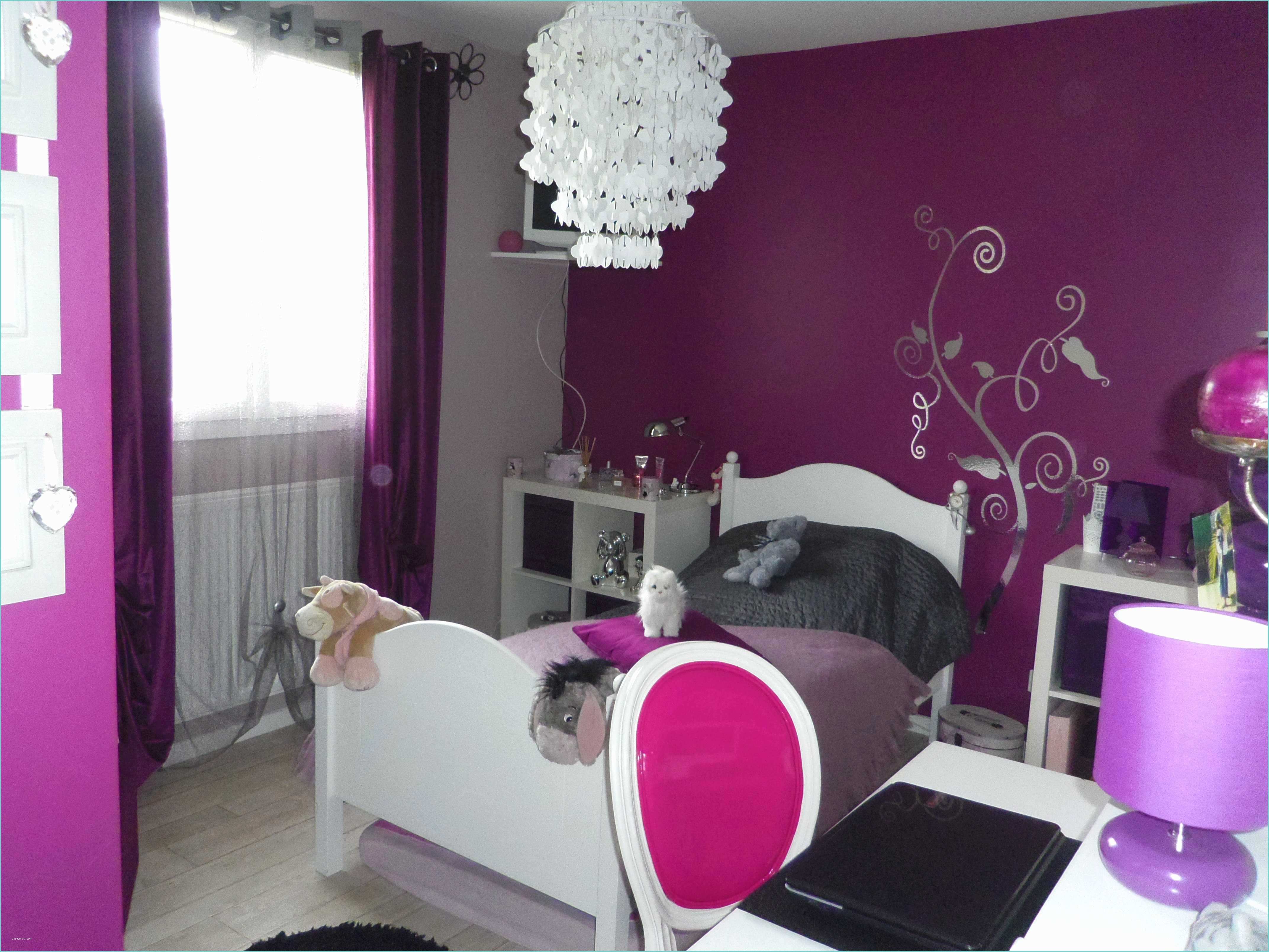 Chambre Fille Violet Et Blanc Peinture Chambre Prune Et Gris Collection Avec Chambre