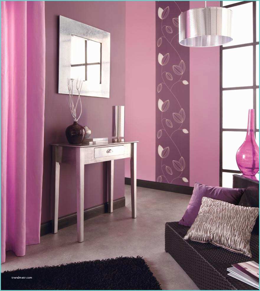 Chambre Mauve Et Rose Image Peinture Rose Et Violet Chambre Fille