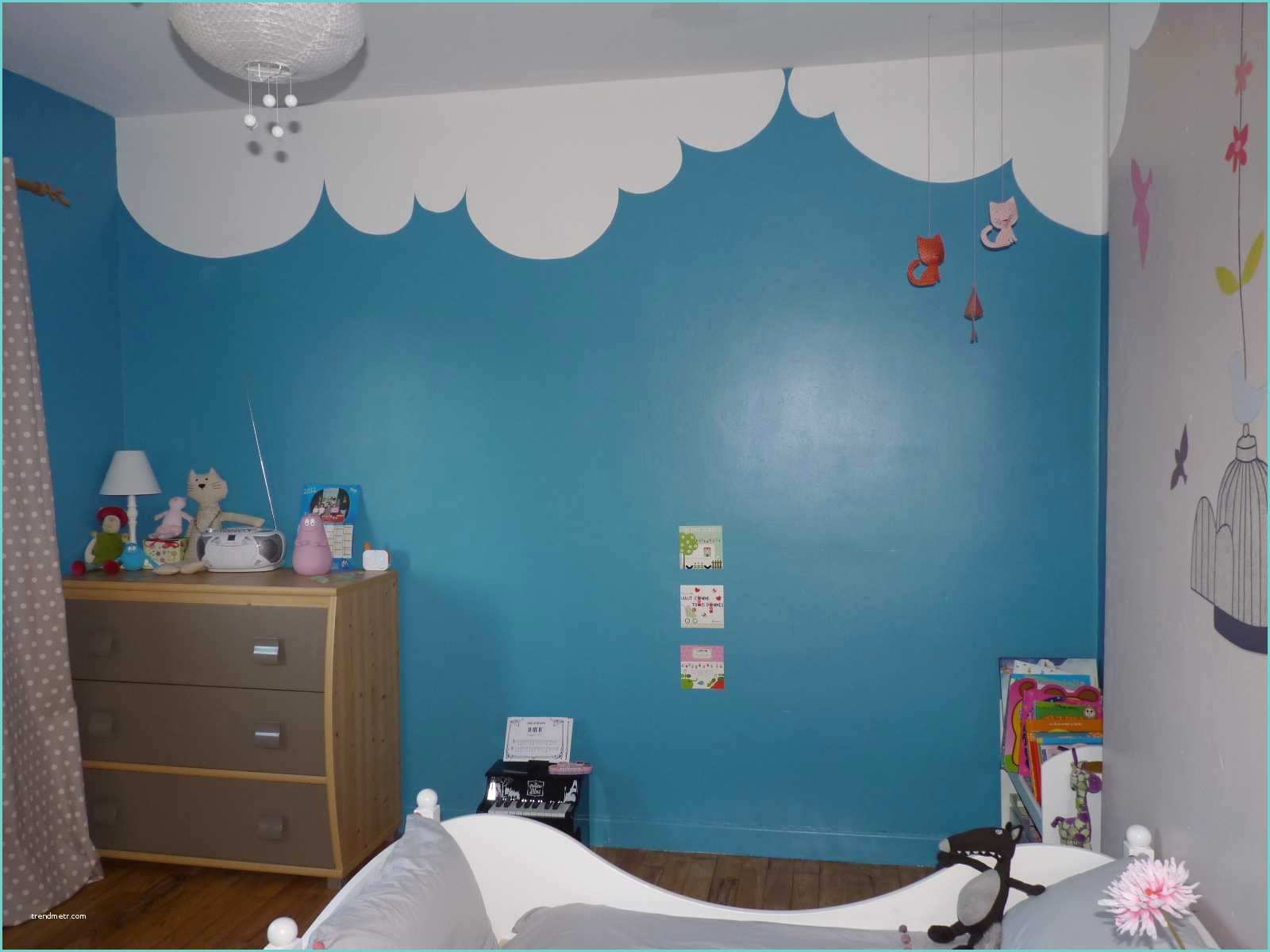 Chambre Peinture Bleu Étourdissant Chambre Bleu Fille Et Chambre Enfant Galerie
