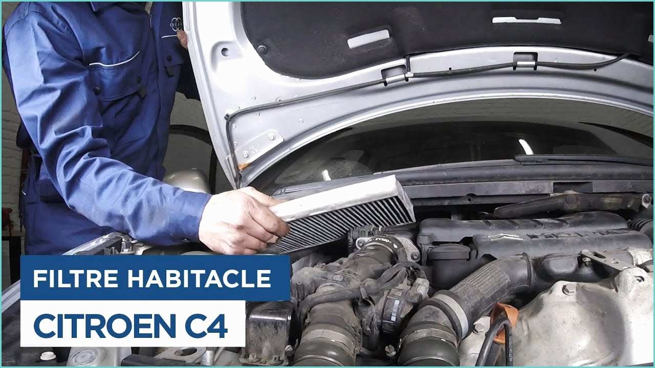 Changer Filtre A Particule Citroën C4 Changer Le Filtre D Habitacle