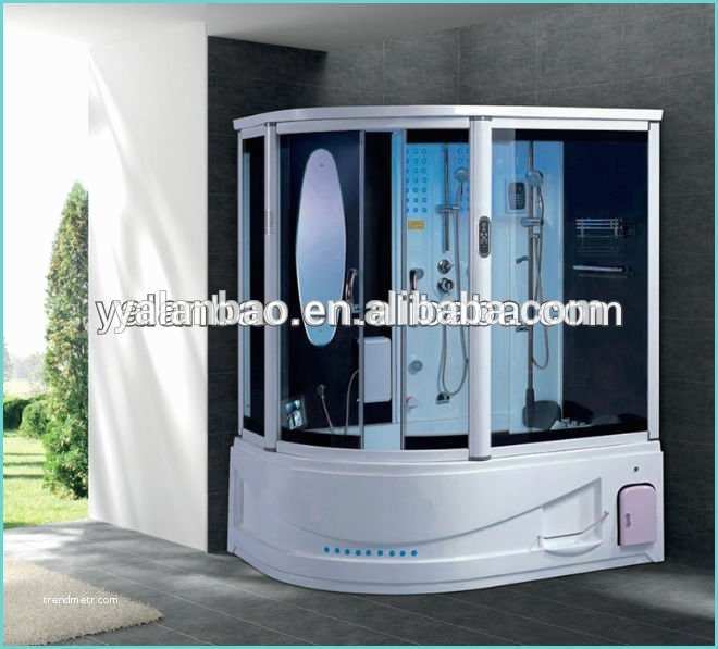 China Acrtlic Douche Steam Shower Carbin with Bathtub Suppliers Acrylic Steam Shower Room Sauna House with Whirlpool Spa