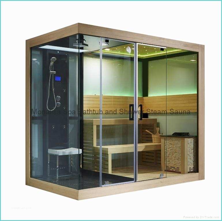 China Acrtlic Douche Steam Shower Carbin with Bathtub Suppliers Monalisa Luxury New Steam Room and Sauna Room M 6032