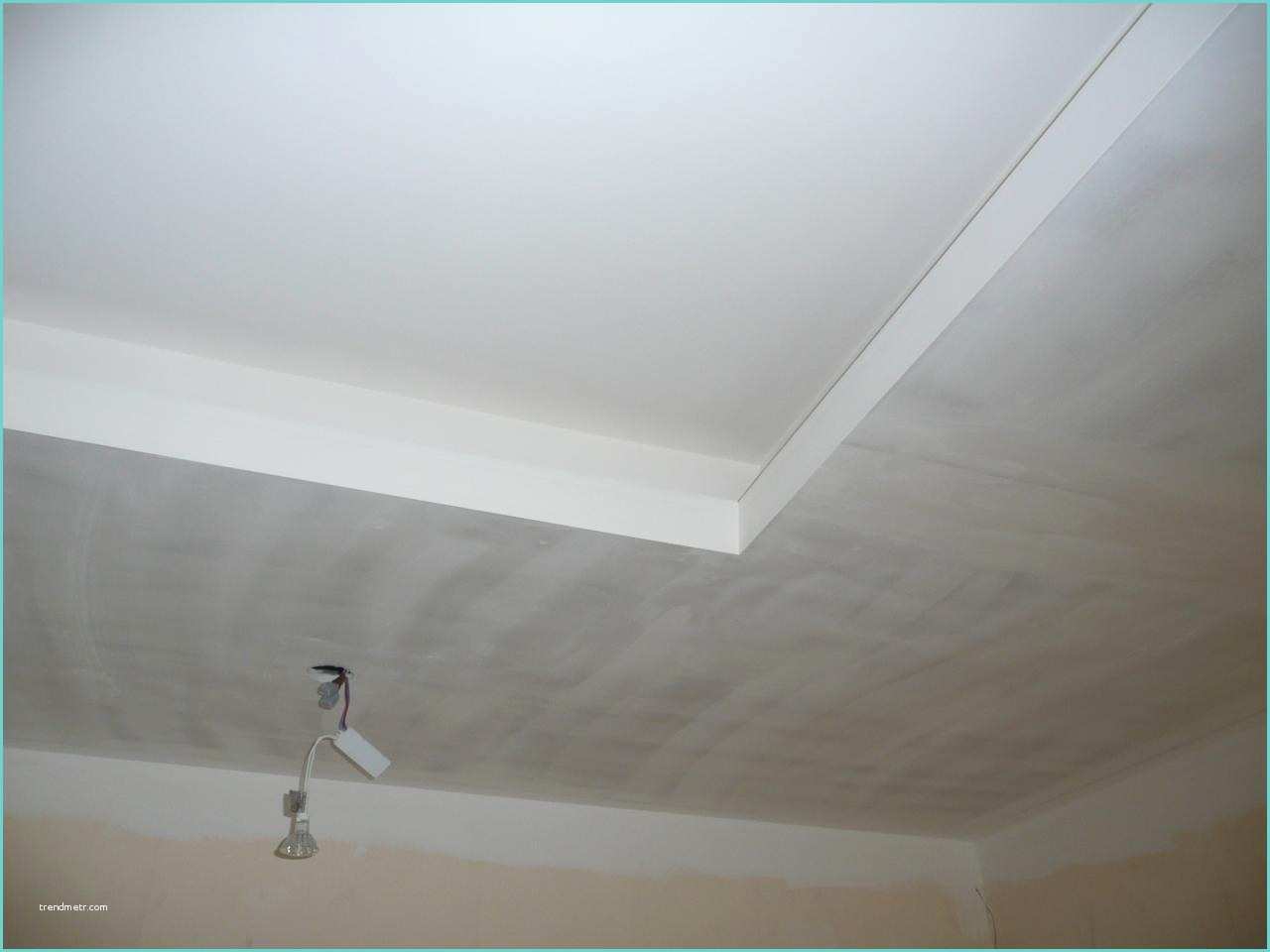 Coffre Plafond Pour Spot Proportion Faux Plafond