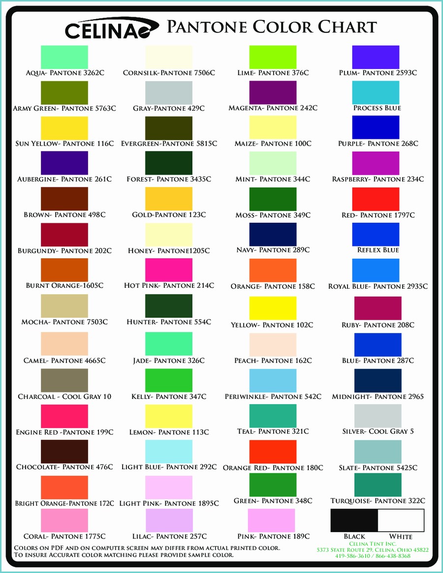 Know Your Color Chart