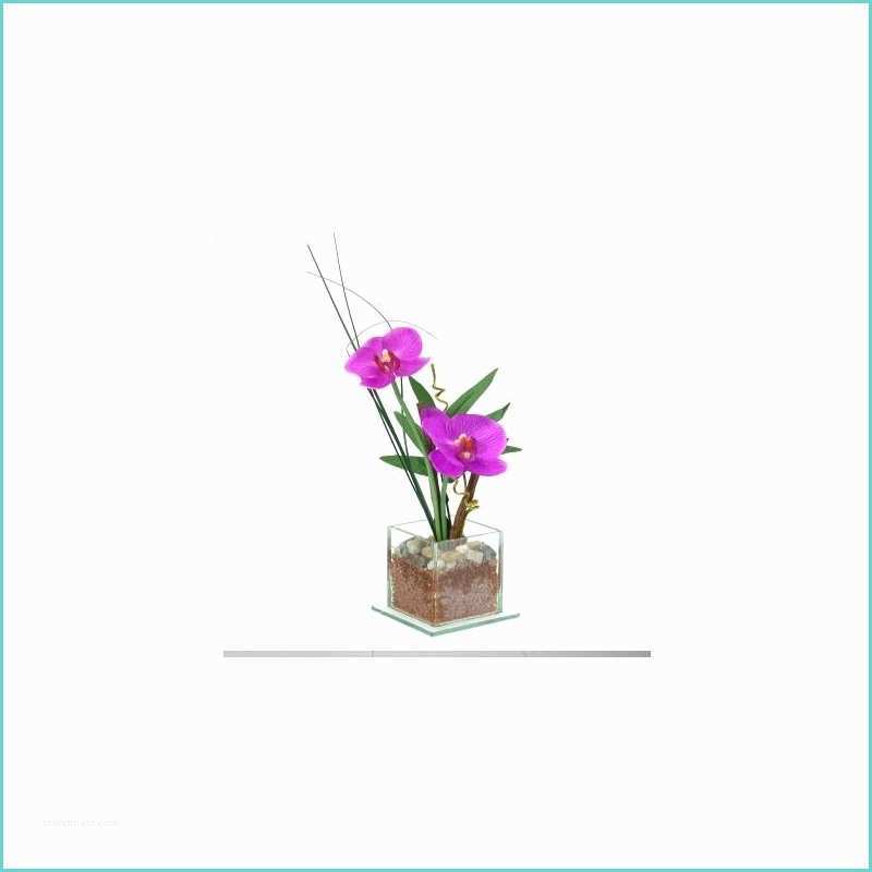 Composition Florale Avec orchidee orchidée Avec Vase Position Florale Artificielle Ac