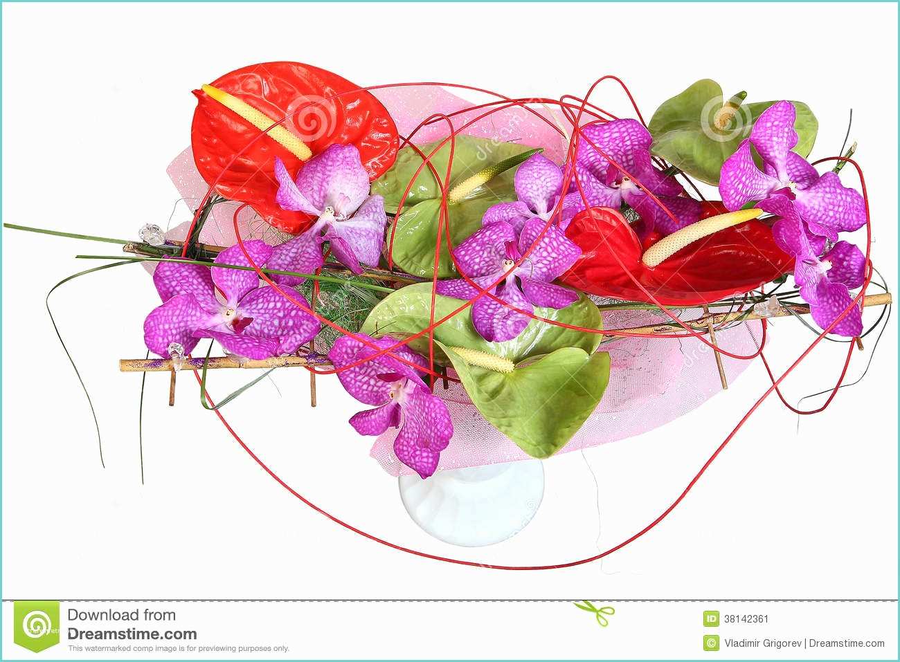 Composition Florale Avec orchidee Position Florale Avec Les orchidées Et L Anthure