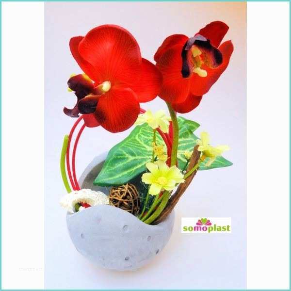 Composition Florale Avec orchidee Position Florale Avec orchidée Fleur Artif… Achat