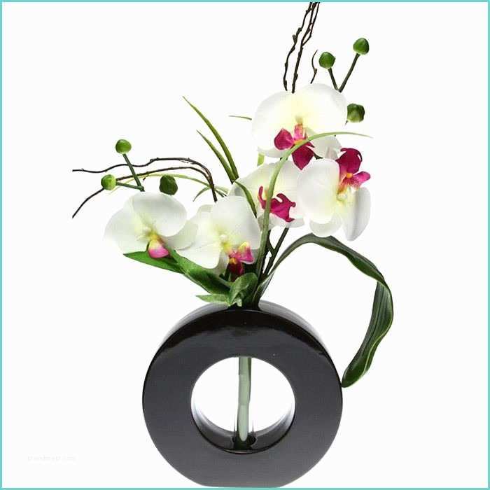 Composition Florale Avec orchidee Position Florale orchidées Violet Blanc Achat