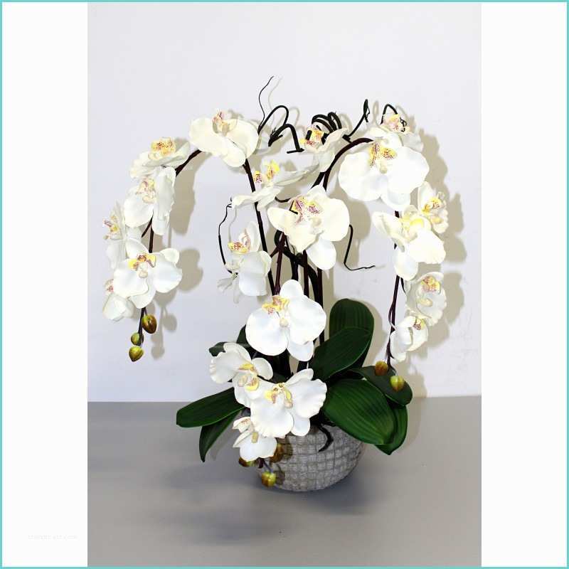 Composition Florale Avec orchidee Position orchidées Artificielles Zen