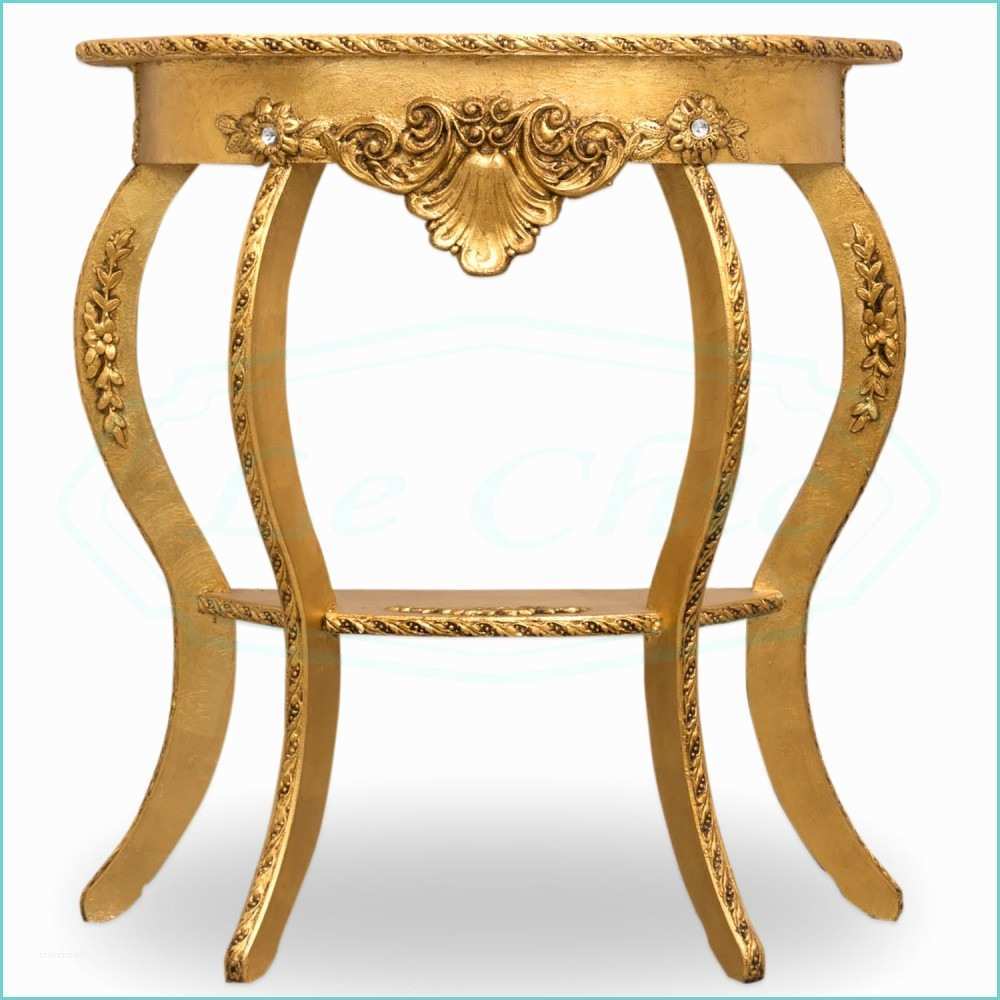 Consolle Stile Barocco Moderno Consolle Ingresso In Stile Barocco oro Foglia Dorato E