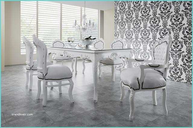 Consolle Stile Barocco Moderno Eethoek Wit Table Dining Room Sets Baroque Furniture