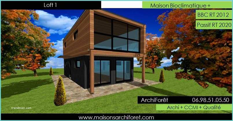 Constructeur Maison Style Loft Maison Loft D Architecte Constructeur Moderne Contemporain