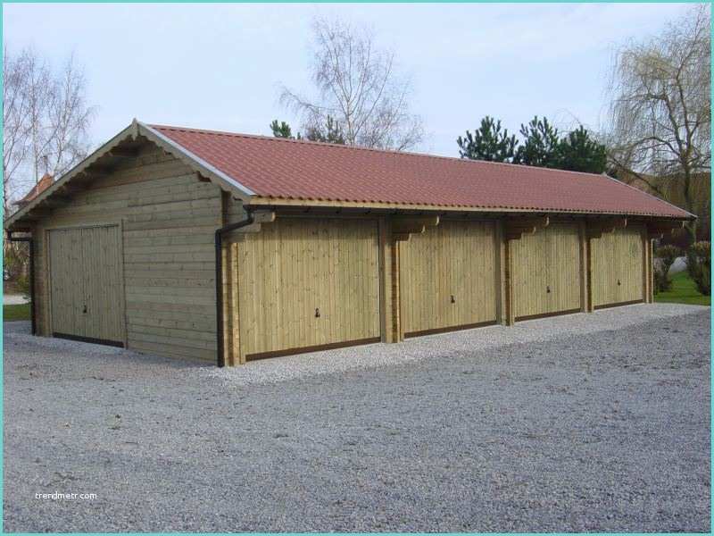 Construire Des Tiroires Dans Un toit En Pente Construction Garage Bois Sur Mesure toit Plat Autoclave
