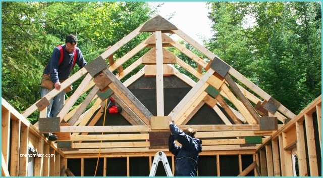 Construire Des Tiroires Dans Un toit En Pente Construire Des Fermes De toit En Bois De Charpente
