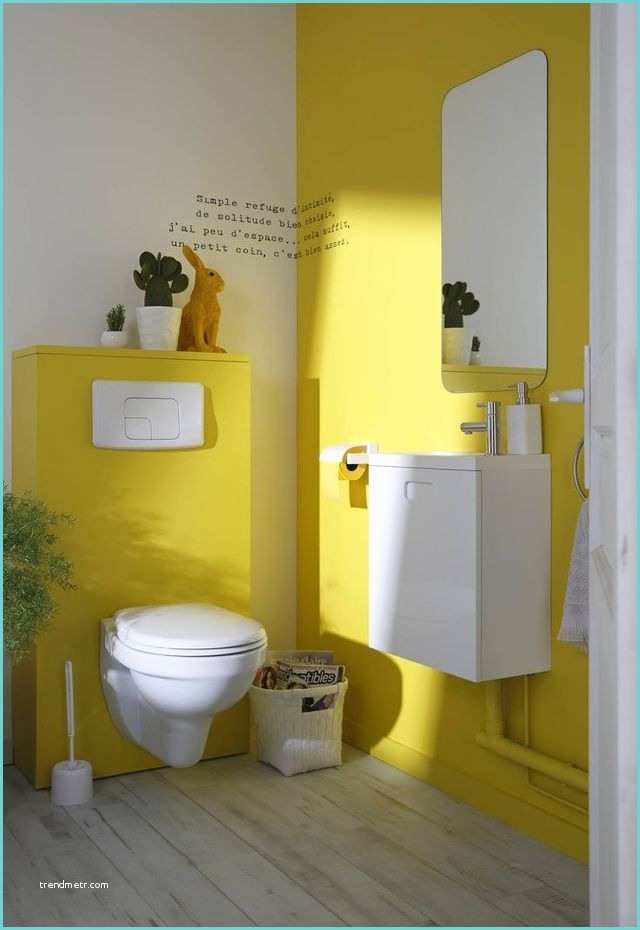 Couleur toilette Moderne Déco Wc Moderne Et Tendance Côté Maison