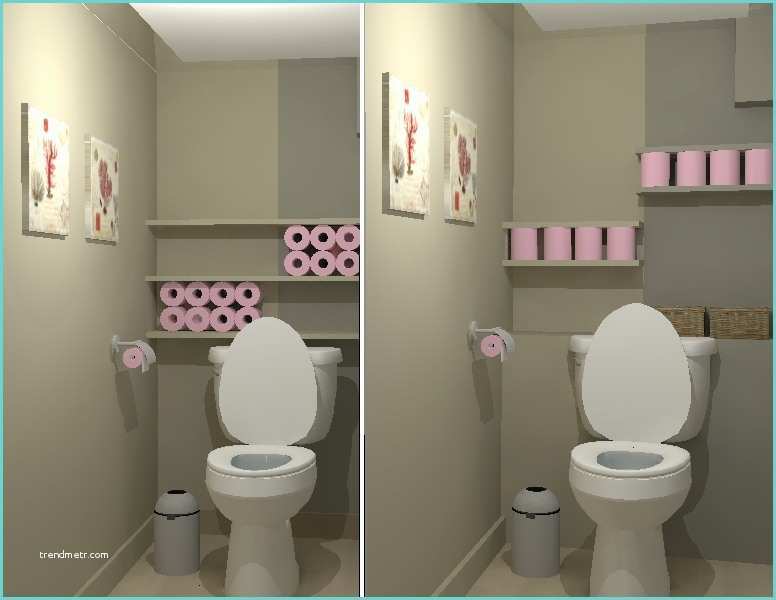 Couleur toilette Moderne Une Déco Zen Dans Les toilettes