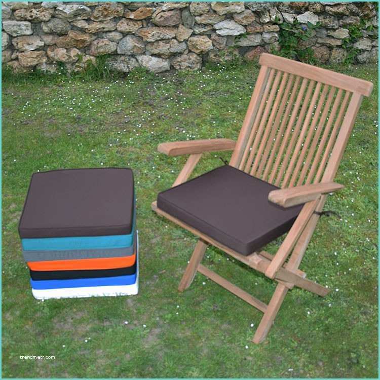 coussin chocolat pour chaise et fauteuil de jardin java et karimun
