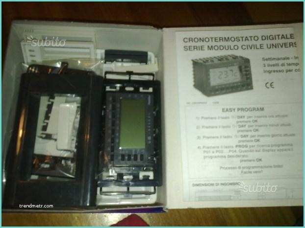 Cronotermostato Perry Cr011a istruzioni Cronotermostato A Batterie Perry