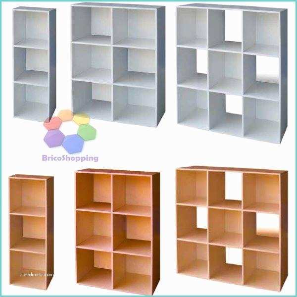 Cubi Da Parete Mondo Convenienza Libreria Legno Cubo 3 6 9 Bianco Ciliegio Ufficio Casa