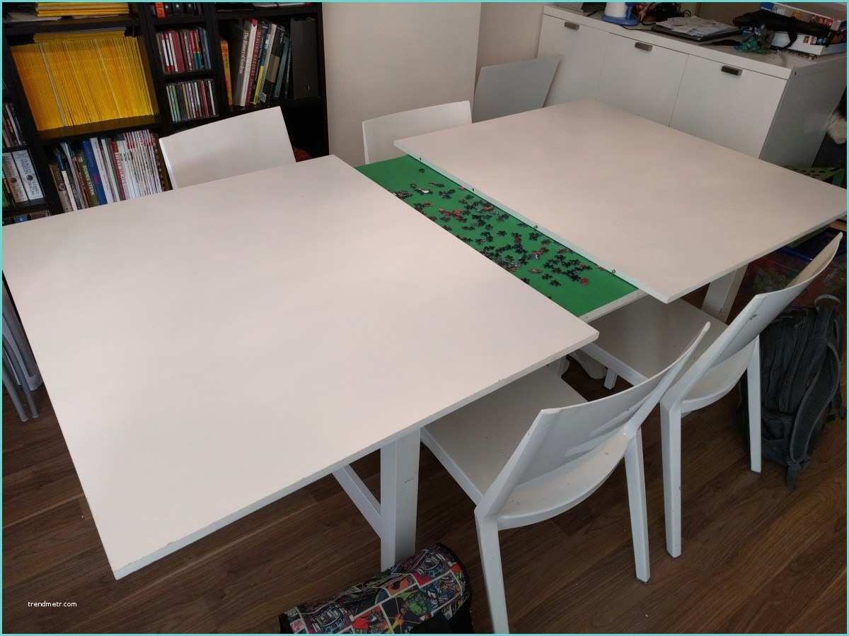 Dalle Balcon Ikea norden Concealed Puzzle Table Ikea Hackers