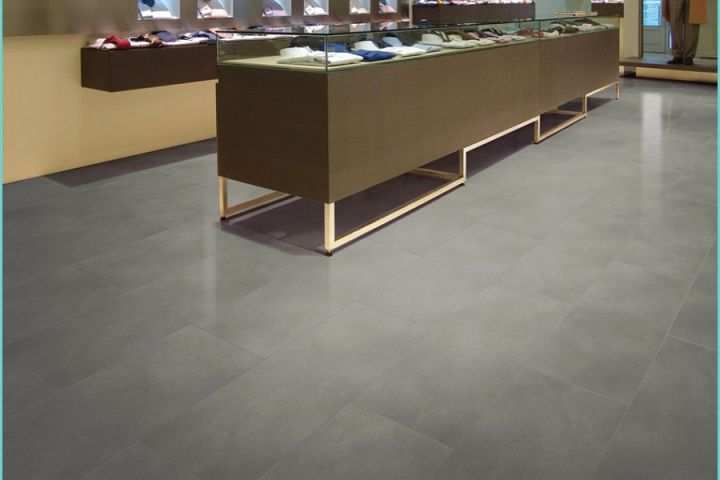 Dalle De sol Pvc Dalle De sol Pvc Ecoclick55 Oneflor Beton Fonce