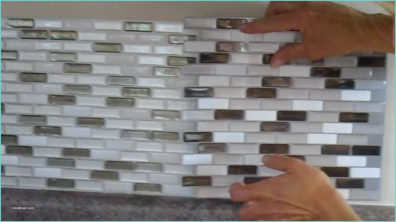Dalles Murales Adhesives Credence Adhesive Cuisine Leroy Merlin 8 La Smart Tiles